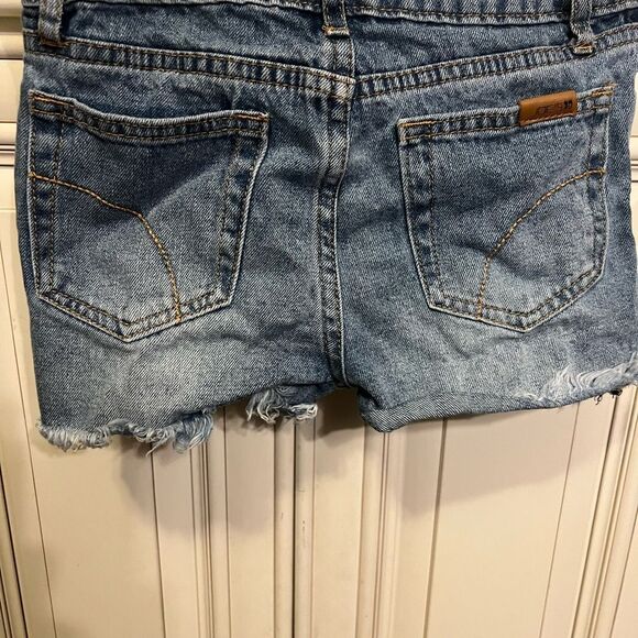 Joe's Jeans Girls' The Blake Cut Off Denim Shorts - Big Kid Sz 10 - Picture 5 of 8